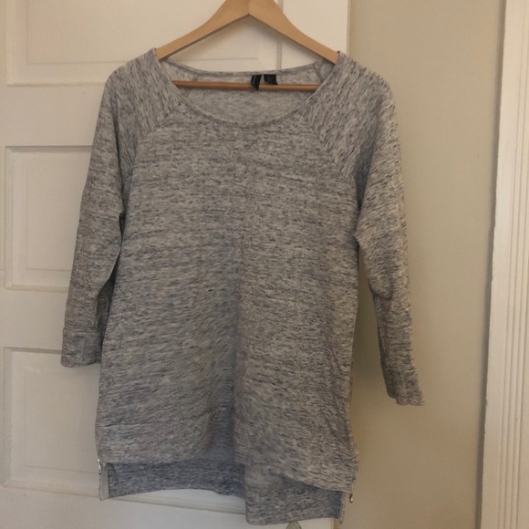 Cynthia Rowley Tops - Cynthia Rowley Zippered Lightweight Sweatshirt, L